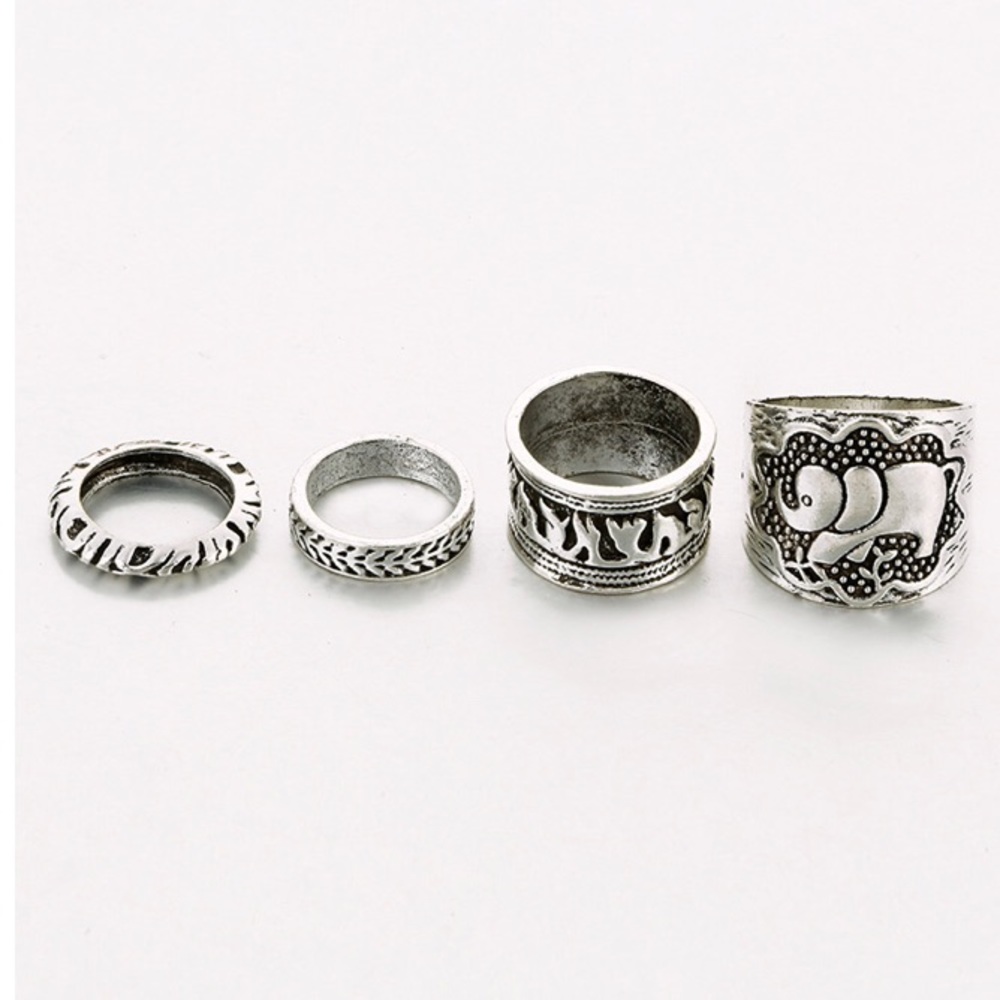 Divine Bohemian Midi Rings Set - Picture 3 of 4